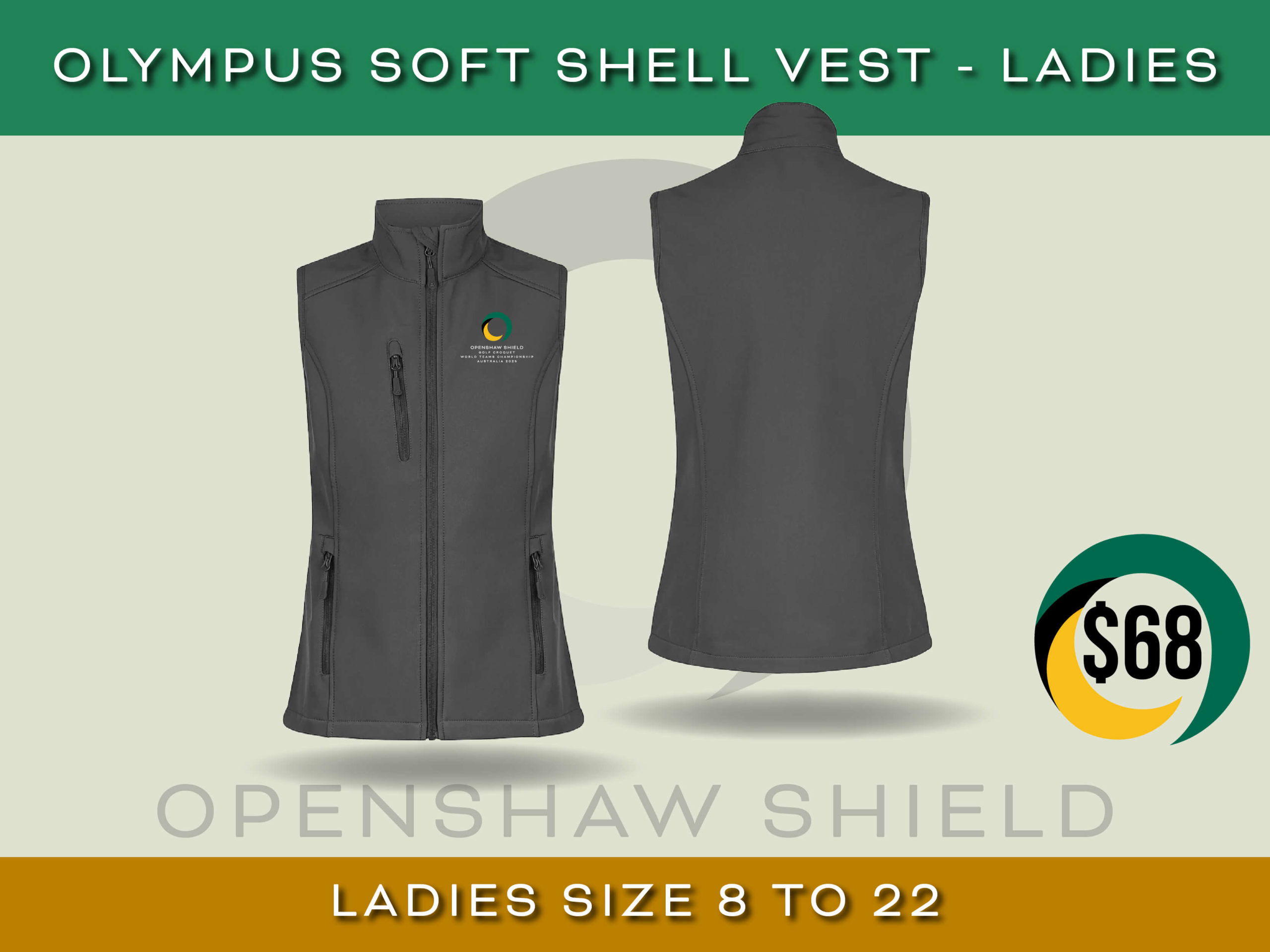 Olympus Soft Shell Vest - Womens